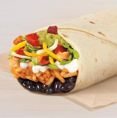 Taco Bell Fiesta Veggie Burrito Nutrition Facts