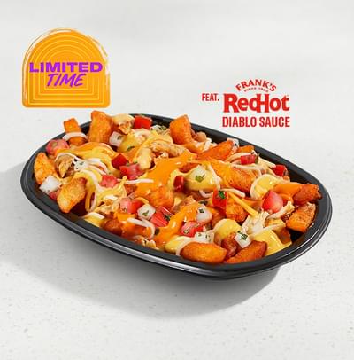 Taco Bell Frank's RedHot Diablo Chicken Nacho Fries Nutrition Facts