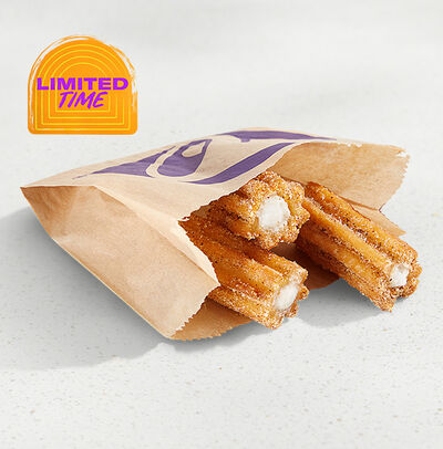 Taco Bell Salted Caramel Churros Nutrition Facts