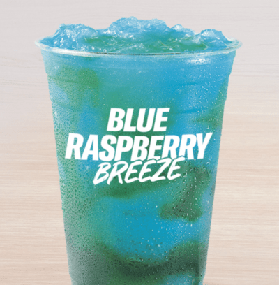 Taco Bell Regular Blue Raspberry Breeze Freeze Nutrition Facts