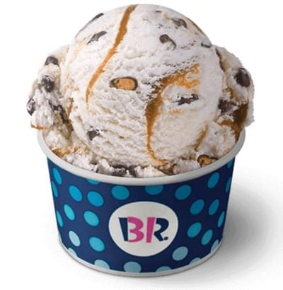 Baskin-Robbins Small Scoop Quarterback Crunch Ice Cream Nutrition Facts