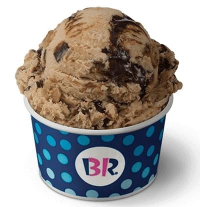 Baskin-Robbins Small Scoop Vegan Chocolate Chip Cookie Dough Ice Cream Nutrition Facts