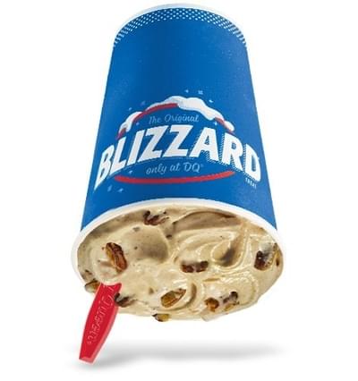 Dairy Queen Mini Turtle Pecan Cluster Blizzard Nutrition Facts