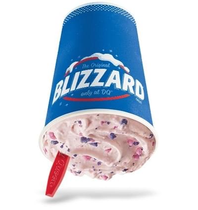 Dairy Queen Mini Cotton Candy Blizzard Nutrition Facts