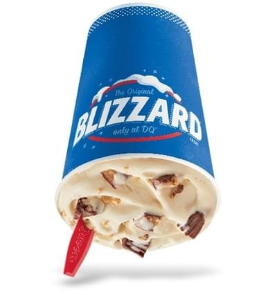 Dairy Queen Small Reese's Peanut Butter Lovers Blizzard Nutrition Facts