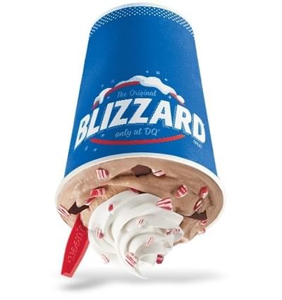 Dairy Queen Peppermint Hot Cocoa Blizzard Nutrition Facts