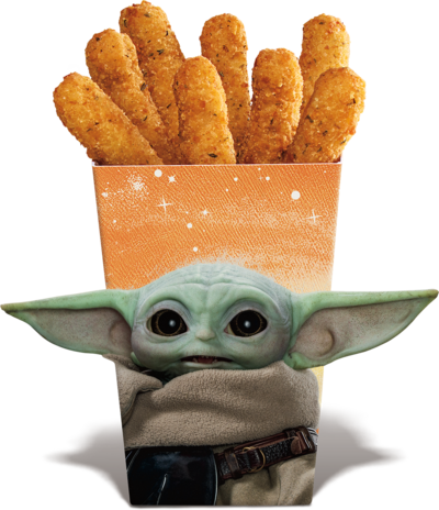 Burger King 8 Piece Grogu's Garlic Chicken Fries Nutrition Facts