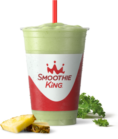 Smoothie King 20 oz Stretch & Flex Pineapple Kale Nutrition Facts