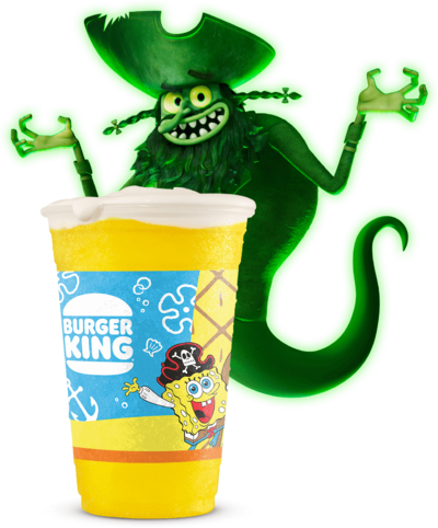 Burger King Small Pirates Frozen Pineapple Float Nutrition Facts