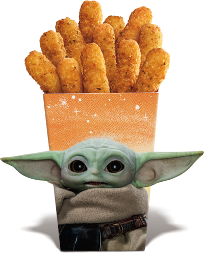 Burger King Grogu's Garlic Chicken Fries Nutrition Facts