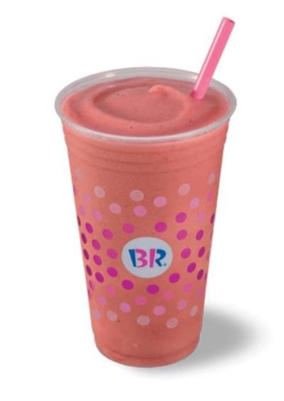 Baskin-Robbins Medium Strawberry Banana Smoothie Nutrition Facts