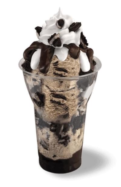 Baskin-Robbins Oreo Layered Sundae Nutrition Facts