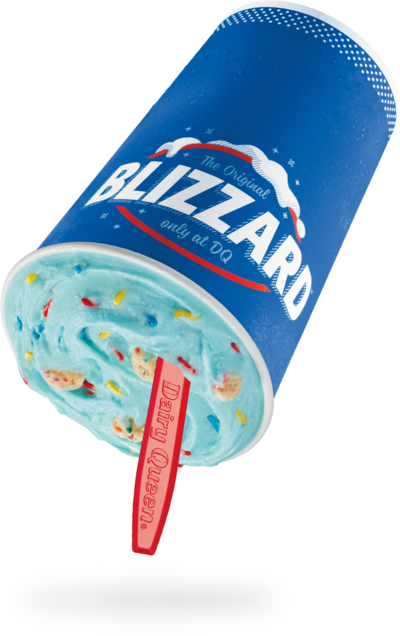 Dairy Queen Superman Cake Batter Cookie Dough Blizzard Nutrition Facts