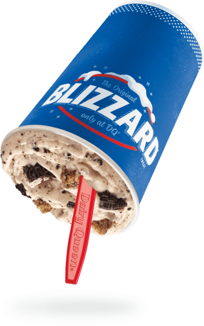 Dairy Queen Oreo Brookie Blizzard Nutrition Facts