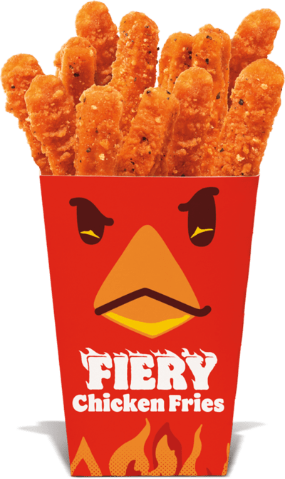 Burger King Fiery Chicken Fries Nutrition Facts