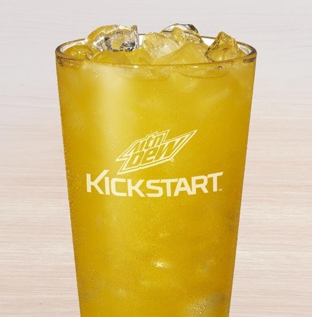 Taco Bell Large Mountain Dew Kickstart Orange Citrus ...