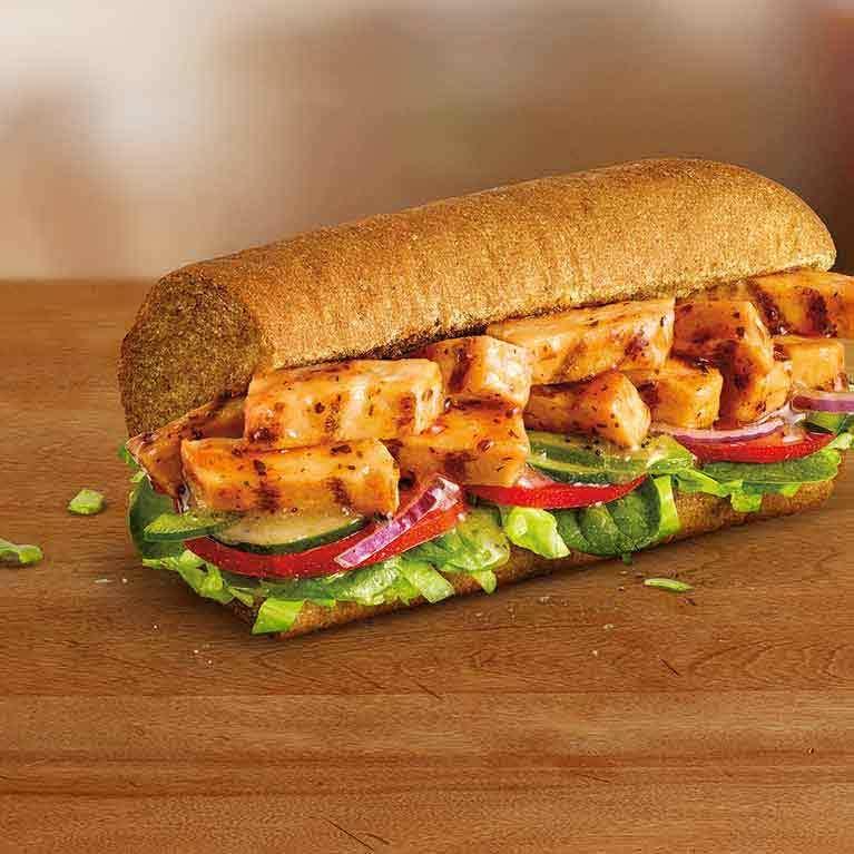 Subway Footlong Sweet Onion Chicken Teriyaki Nutrition Facts