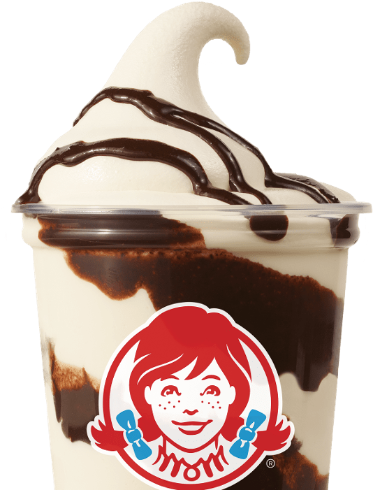 Wendy's Brownie Batter Vanilla Frosty Swirl