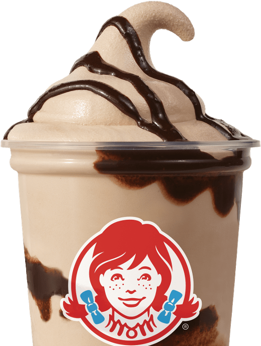 Wendy's Brownie Batter Chocolate Frosty Swirl