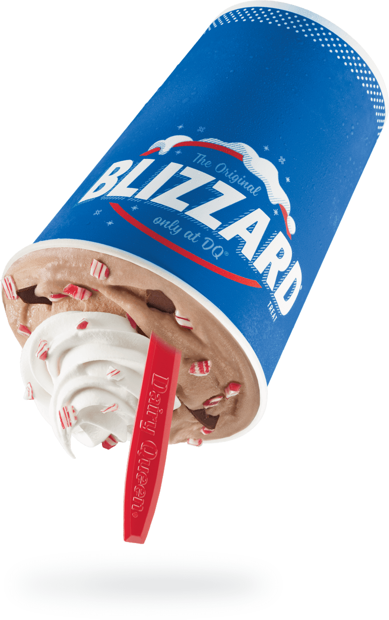 Dairy Queen Peppermint Hot Cocoa Blizzard