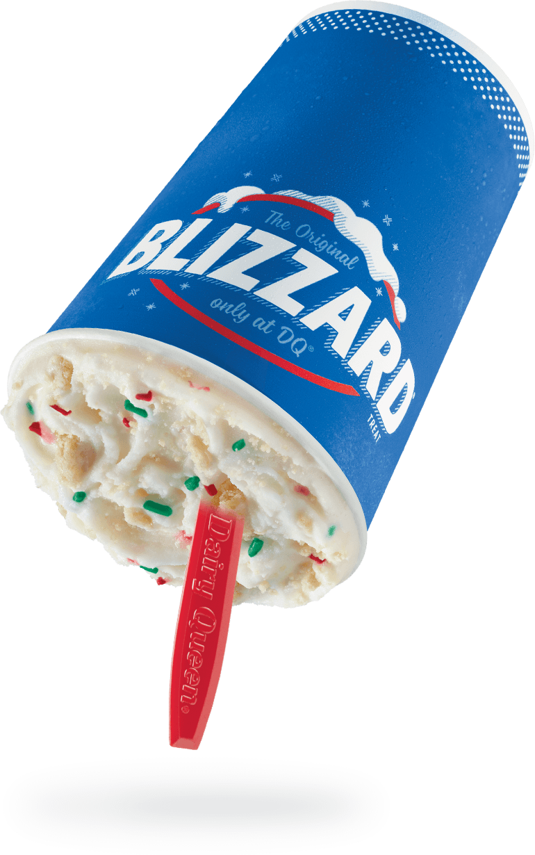 Dairy Queen Frosted Sugar Cookie Blizzard