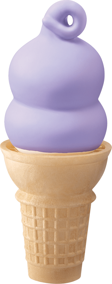 Dairy Queen Fruity Blast Dipped Cone