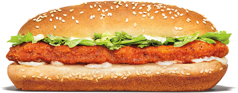Burger King Fiery Original Chicken Sandwich