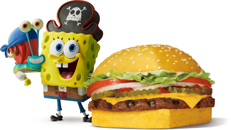 Burger King SpongeBob's Krabby Whopper