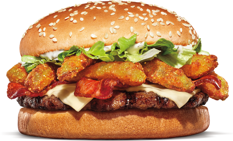 Burger King Fried Pickle Ranch Whopper