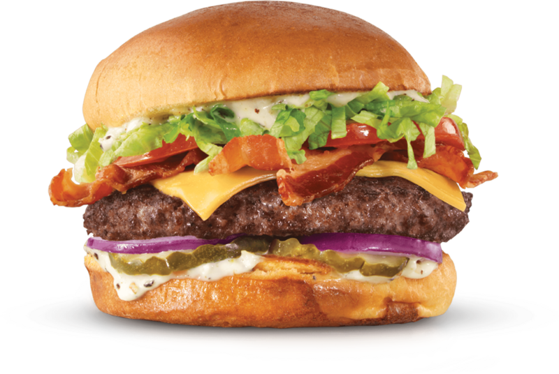 Arby's Bacon Ranch Wagyu Steakhouse Burger