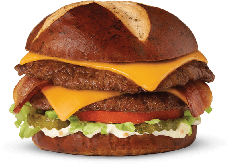 Culvers Roasted Garlic & Bacon Pub Burger