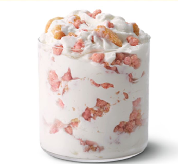 McDonald's Strawberry Shortcake McFlurry
