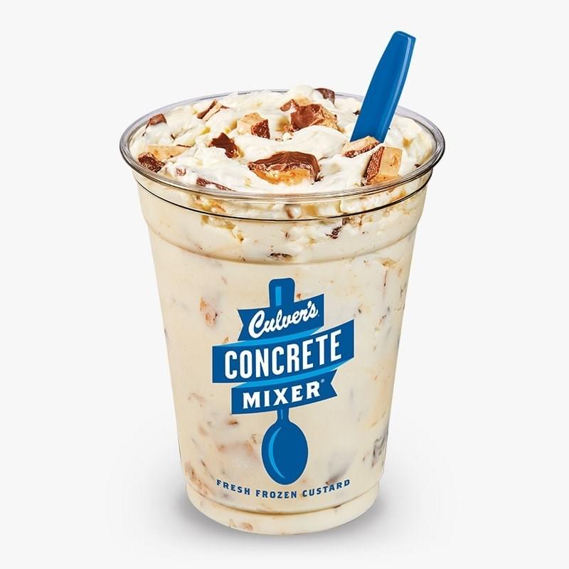 Culvers Regular Vanilla Heath Bar Concrete Mixer Nutrition Facts