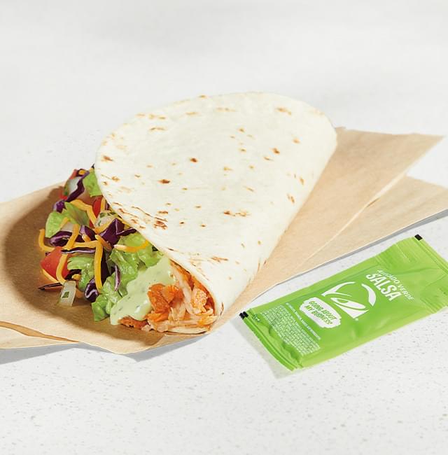 Taco Bell Cantina Chicken Soft Taco