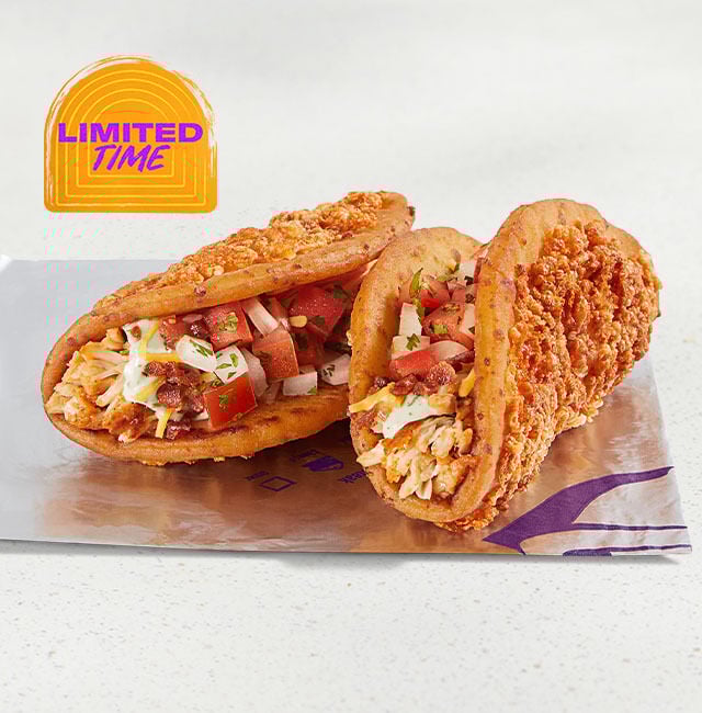 Taco Bell Chicken Bacon Ranch Street Chalupas