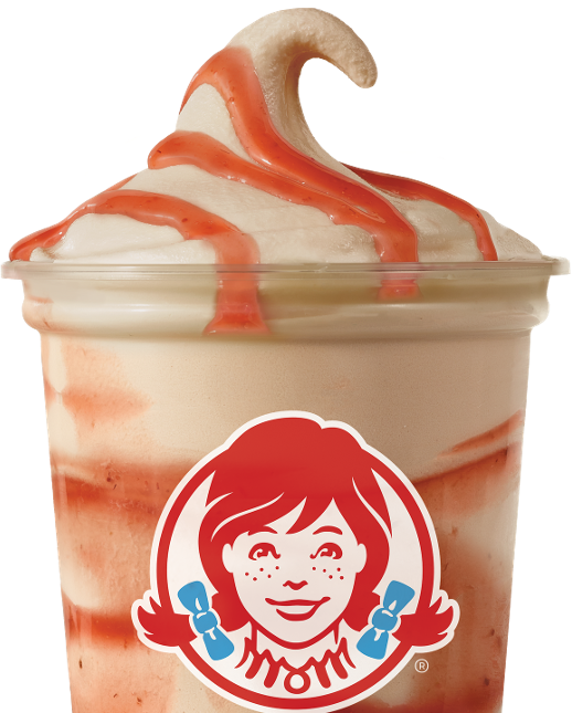 Wendy's Strawberry Chocolate Frosty Swirl