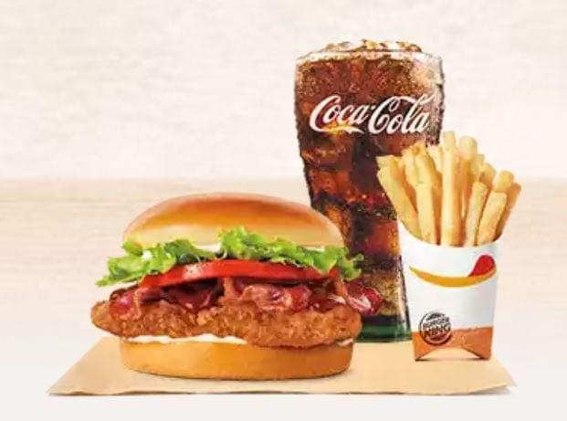 Burger King BBQ Bacon Crispy Chicken Sandwich Nutrition Facts