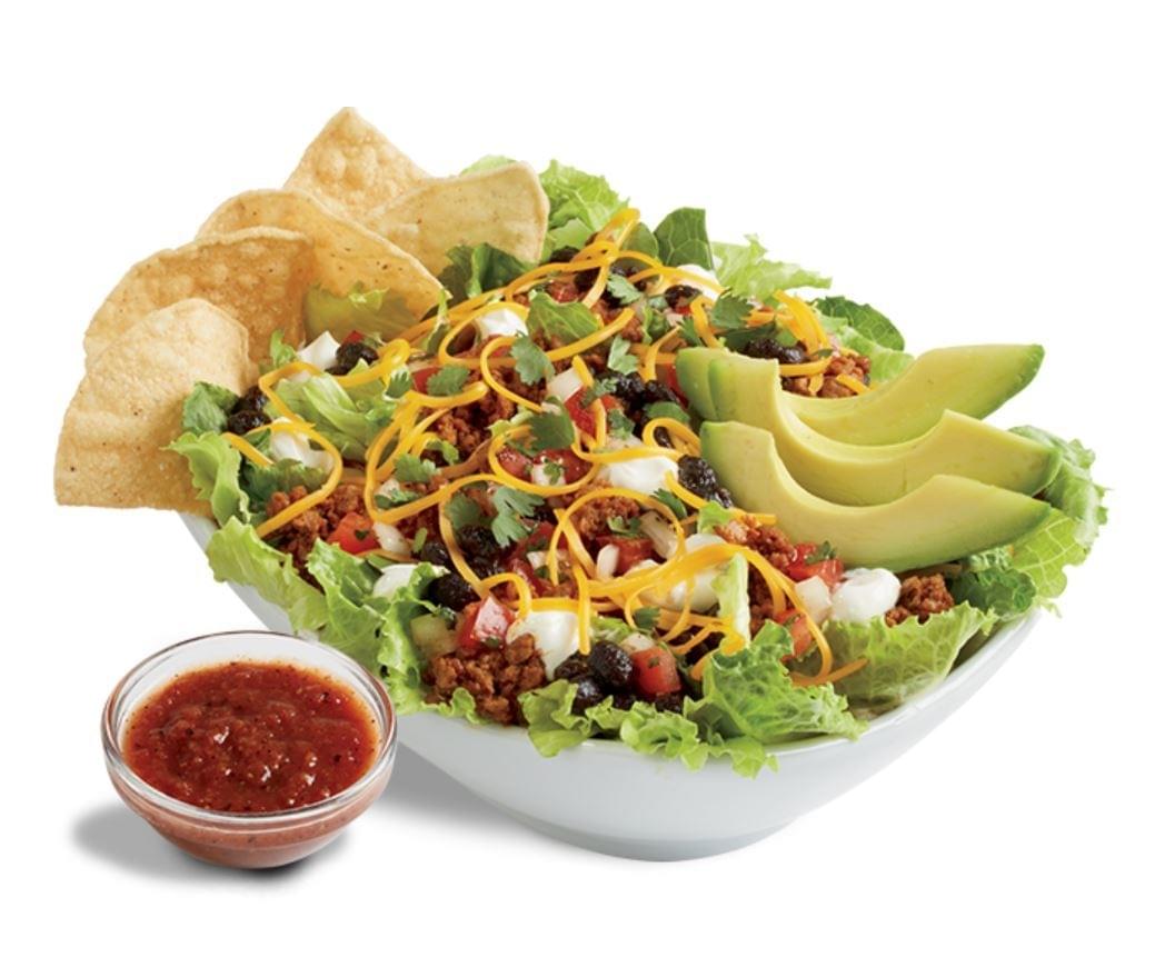 Del Taco Signature Taco Salad Nutrition Facts