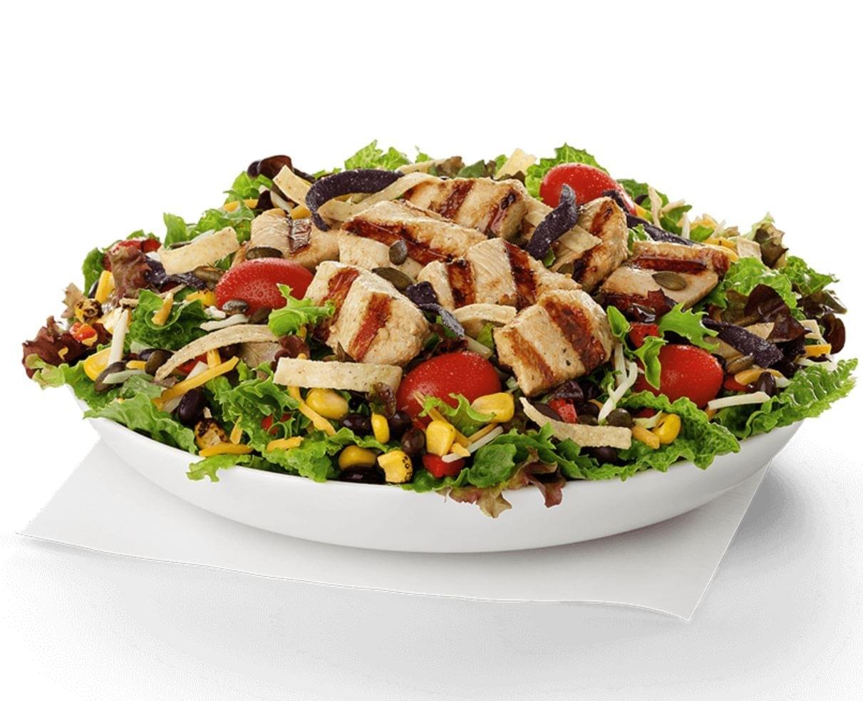 Chick-fil-A Spicy Southwest Salad with Grilled Nuggets Nutrition Facts