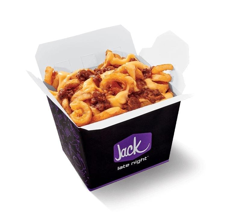 Jack in the Box Chili Cheese Sauced & Loaded Fries Nutrition Facts.