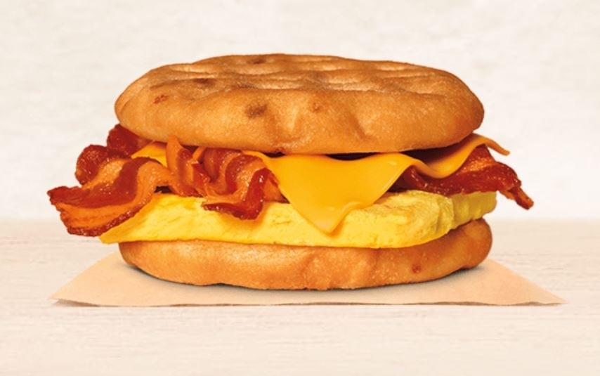 Burger King Bacon, Egg & Cheese Maple Waffle Sandwich Nutrition Facts