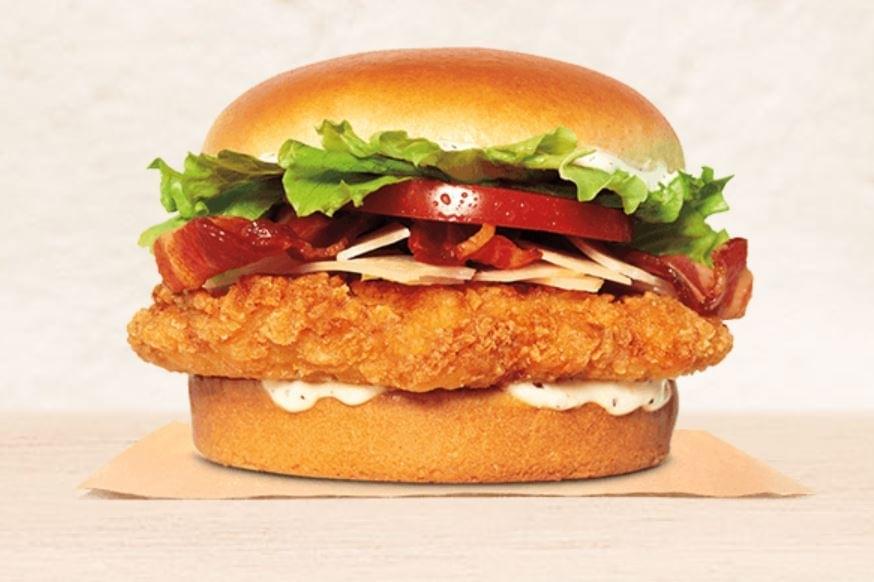 Burger King Crispy Chicken Caesar Sandwich Nutrition Facts