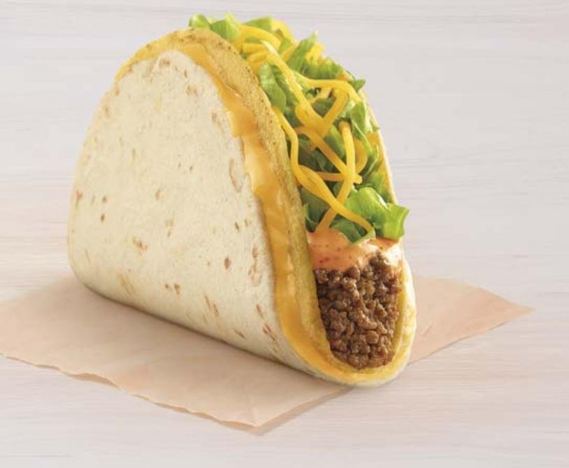 Taco Bell Chipotle Cheddar Double Stacked Taco Nutrition Facts