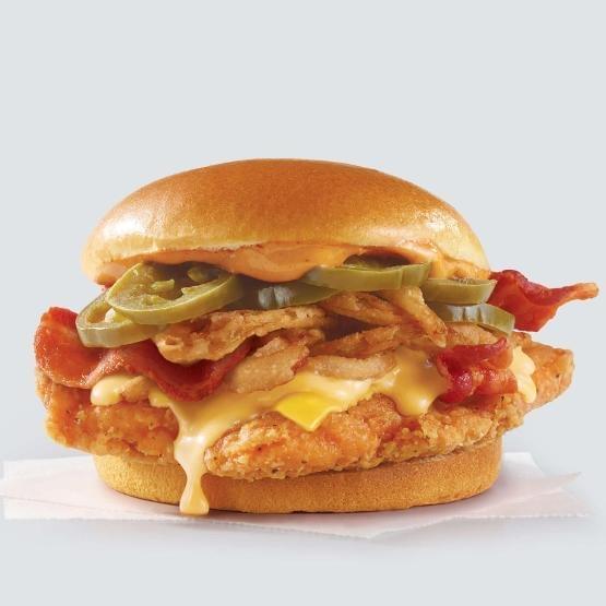 Wendy's Spicy Bacon Jalapeno Chicken Sandwich Nutrition Facts