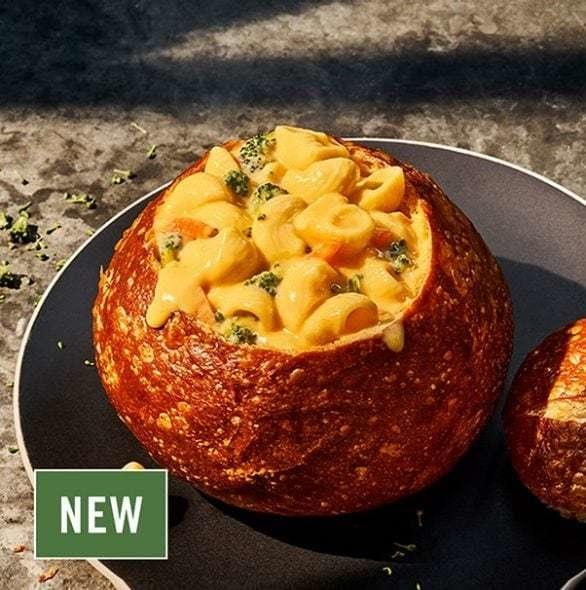 Panera Bread Bowl Broccoli Cheddar Mac & Cheese Nutrition Facts