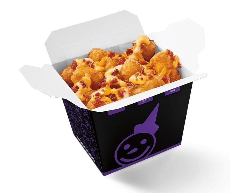 Jack in the Box Cheddar Bacon Sauced & Loaded Tots Nutrition Facts