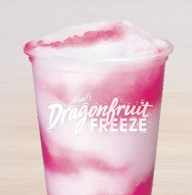 Taco Bell Large Dragon Fruit Freeze Nutrition Facts