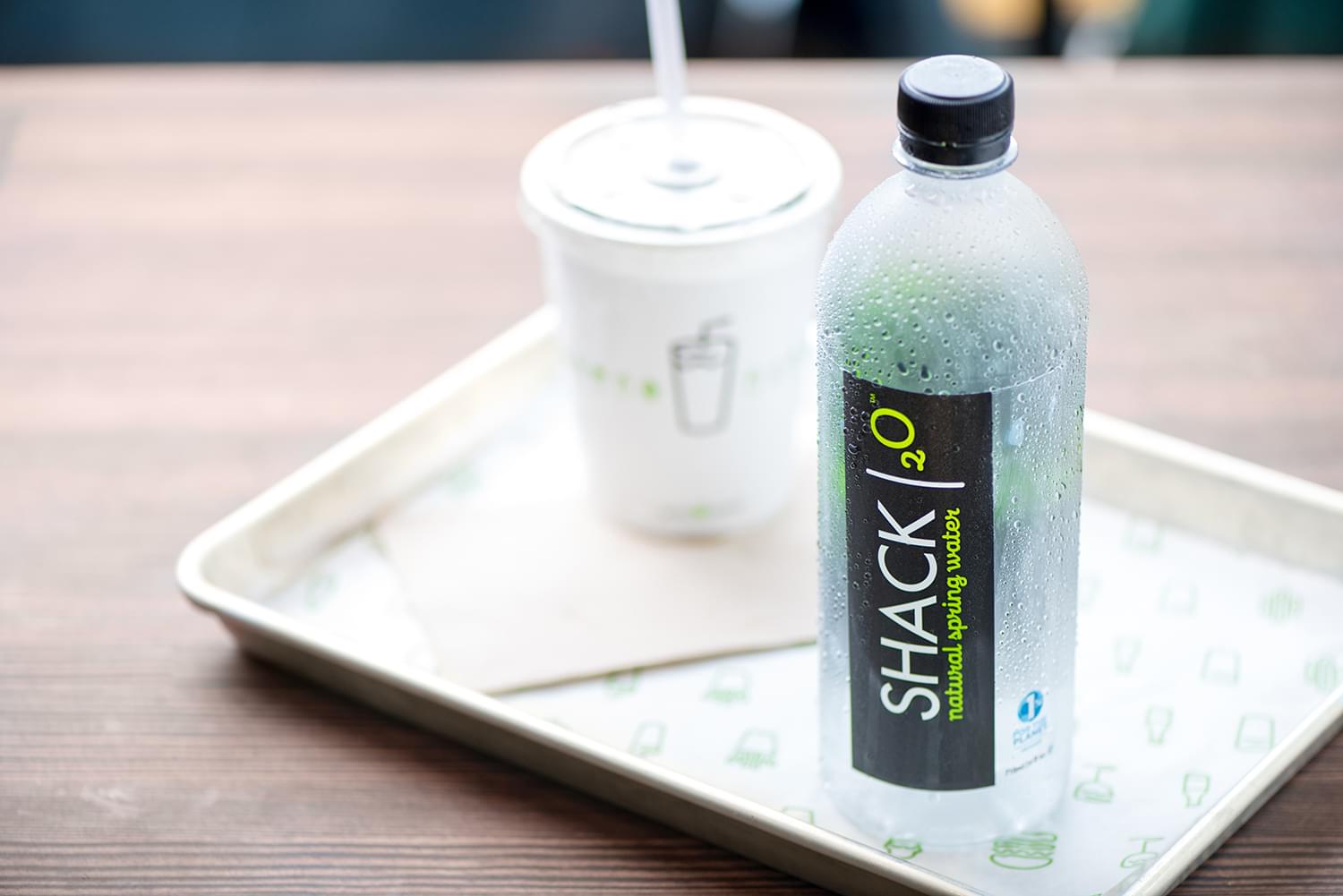 Shake Shack Shack2O Water Bottle Nutrition Facts
