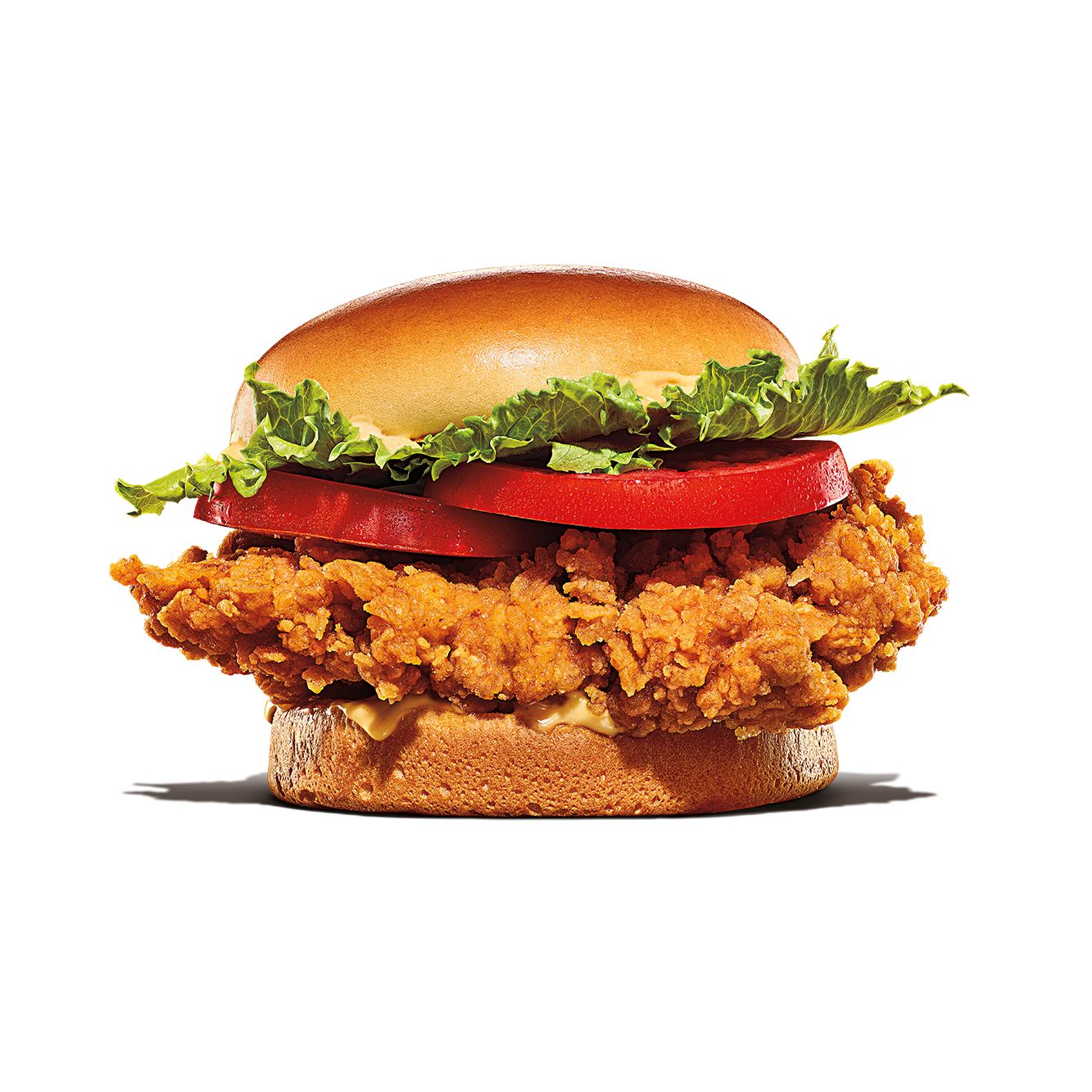 Burger King Hand-Breaded Lettuce & Tomato Crispy Chicken Sandwich Nutrition Facts