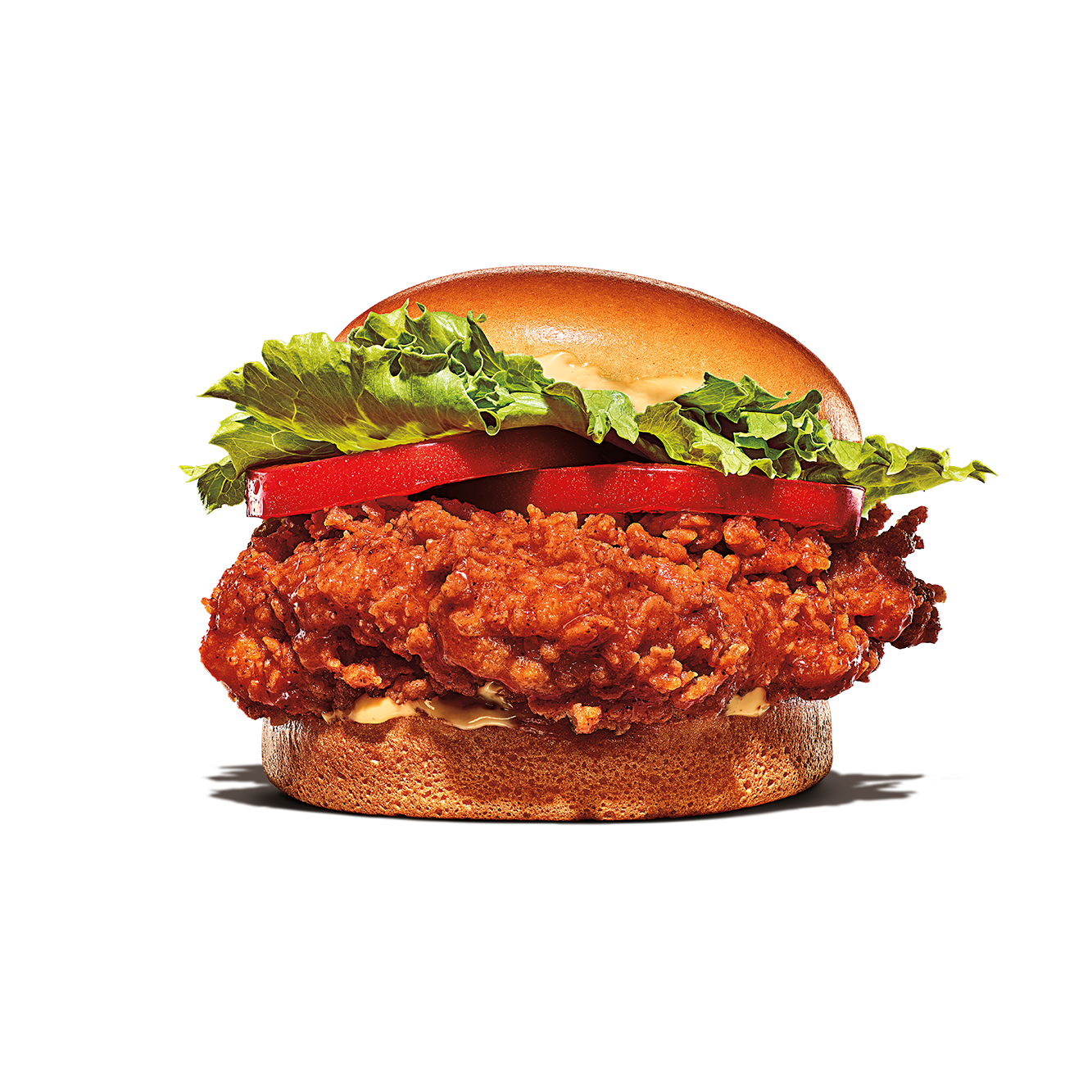 Burger King Spicy Hand-Breaded Lettuce & Tomato Crispy Chicken Sandwich Nutrition Facts